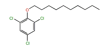 Decyl 2,4,6-trichlorophenyl ether